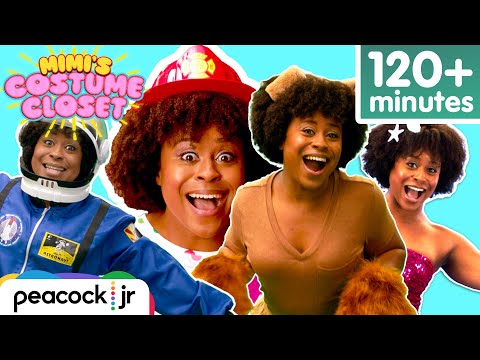 2+ Hours of Songs For Kids! MIMI'S COSTUME CLOSET Full Episode Compilation