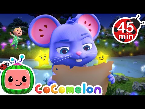 Fireflies and Falling Stars + More CoComelon JJ's Animal Time Kids Songs | Animal Songs for Kids