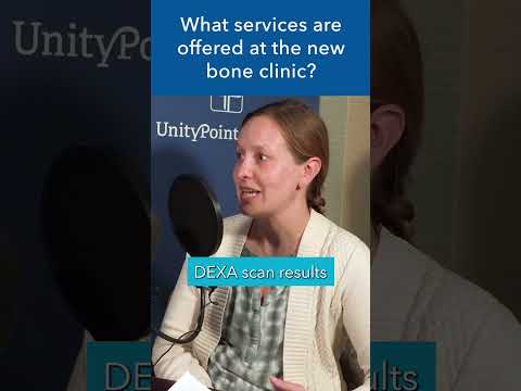 What services will be offered at the bone clinic? #shorts