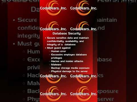 Database Security - Why You Need It