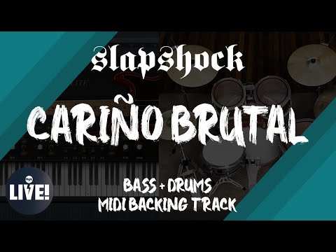 Slapshock - Cariño Brutal (MYX Live!) | Bass + Drums MIDI Backing Track