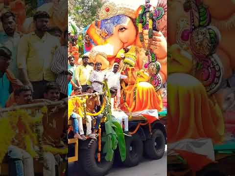 Balapur ganesh nimarjanam 2024 #hyderabadganesh #ganeshasongs #trending #shorts #shortsfeed #2024