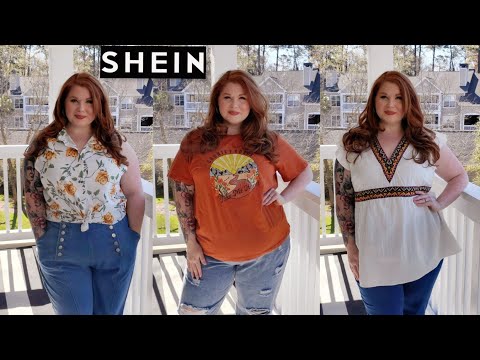 Shein Denim Outfit Ideas | Plus Size Haul March 2022