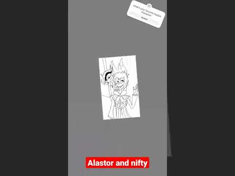 #hazbinhotel #music #song #art #helluvabossart #drawing #alastor #nifty #helluvaboss #halloween #red