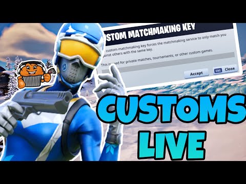 🔴Live Fortnite Custom Games! - WHO IS THE BEST? Solo/Duo/Squads Come Join The Fun!