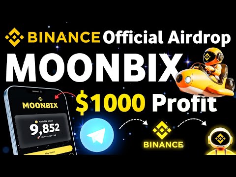 Binance Free Airdrop || Binance Airdrop $1000 Profit || Binance Moonbix Airdrop || Moonbix Airdrop