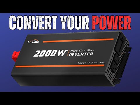 LiTime 2000w Inverter: The Ultimate Power Solution!