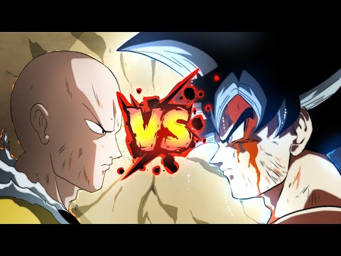 GOKU VS SAITAMA Part 2  I Fan Animation I One Punch Man Vs Dbz