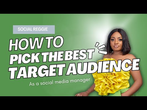 How to find your target audience as a freelance social media manager