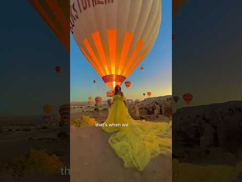 Long Dress Photo Shoot in Cappadocia, Turkey