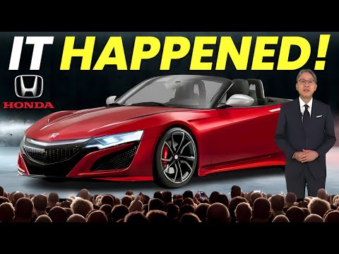 IT'S BACK! Honda CEO Announces The Return Of The Honda S2000!