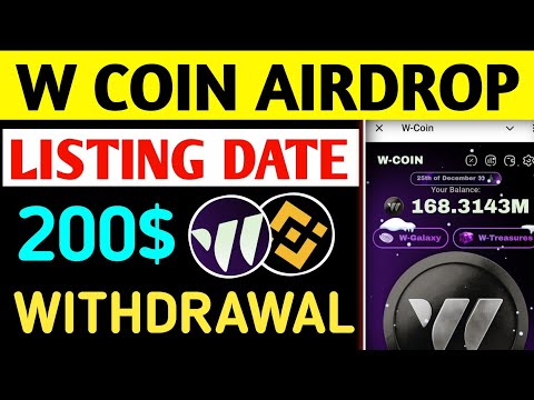 W coin listing date || W coin price prediction || W coin new update