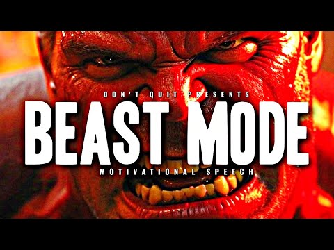 BEAST MODE - 1 HOUR Motivational Speech Video | Gym Workout Motivation