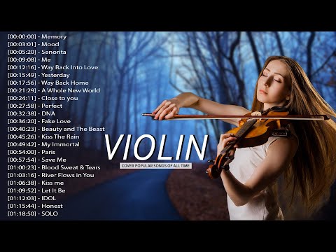 Top Violin Covers of Popular Songs 2023 - Best Instrumental Violin Covers Songs All Time