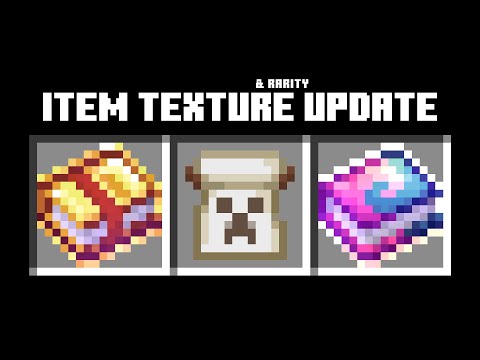 We have an important Item Textures update.