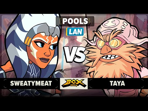 Sweatymeat vs Taya - Pools - Brawlhalla World Championship 2024 - LAN 1v1