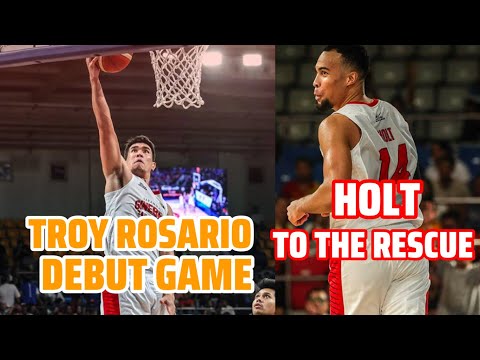 GINEBRA VS NLEX TROY ROSARIO DEBUT GAME HIGHLIGHTS