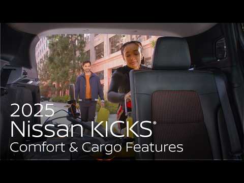 All-New 2025 Nissan Kicks® SUV | Comfort & Cargo Features