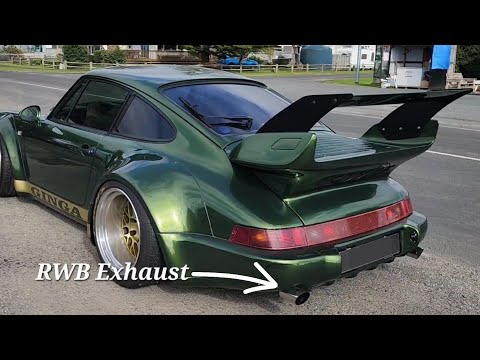 Explosive Sound from the Porsche 964 RWB!