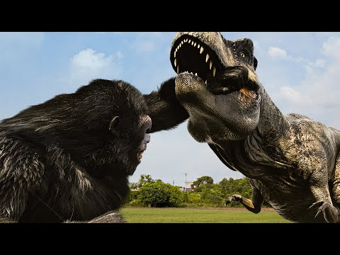 Best Movies Dinosaur (2024) | King Kong Vs Tyrannosaurus Rex | Jurassic Park 4 | Dinosaur | Kong 2