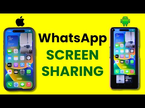 How to Use Screen Sharing Feature on WhatsApp Video Call? iPhone & Android