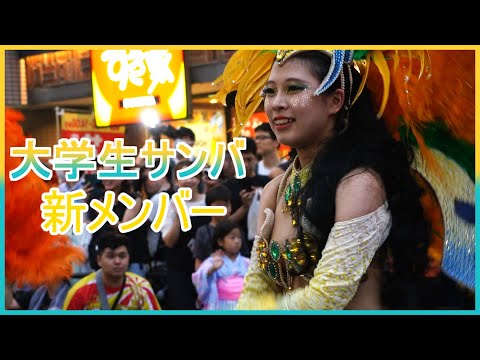 4K 女子大生 可愛い 新メンバー サンバ カーニバル ウニアン Samba 花小金井 夏祭り 삼바 ‎سام 桑巴舞 सांबा แซมบ้า 2024