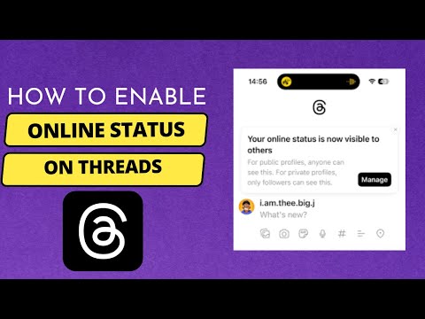 How to Enable your ONLINE STATUS on Instagram Threads