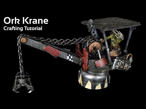 Ork Krane!!! Scratch-Bashing Some Warhammer 40k Terrain