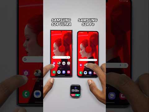 🤯 Samsung S24 Ultra vs Samsung S24 Fe Speed Test #shorts