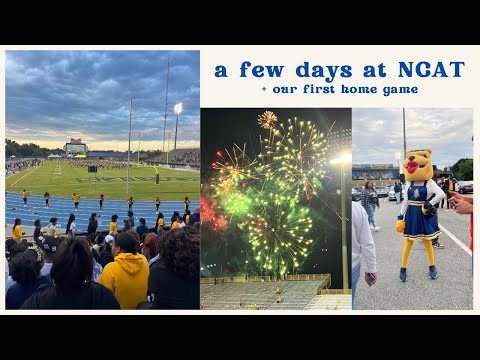 a few days at NCAT + our first home game