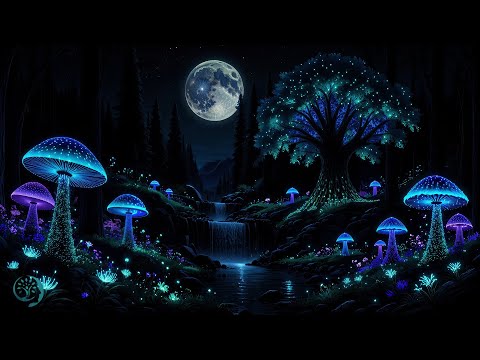 Mushroom Music • Sleep Instantly in Under 5 MINUTES • Eliminate Subconscious Negativity ☆1