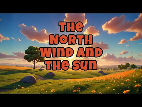 The North Wind and the Sun | Aesop's Fables | 伊索寓言 | 北風與太陽 | イソップ寓話 | 北風と太陽