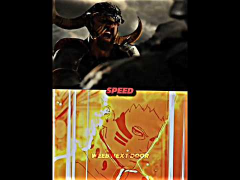 Ares VS Naruto #shorts #dc #anime