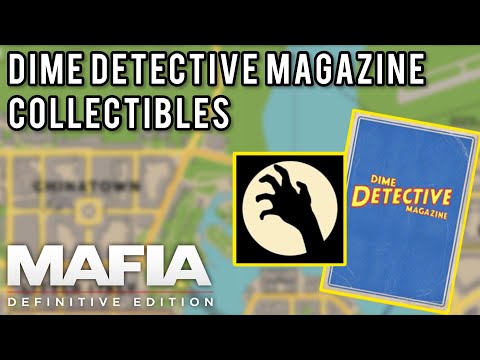 Dime Detective Pulp Magazine Locations (Lending Library) - Mafia: Definitive Edition (4K HDR)