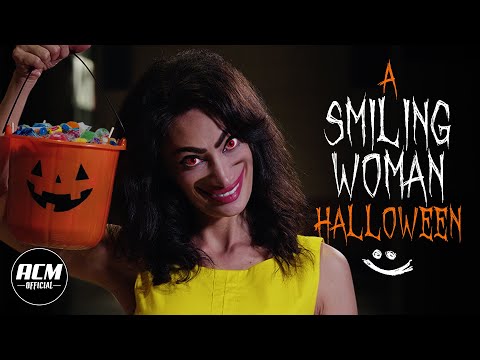 A Smiling Woman Halloween | Short Horror Film