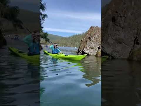 Paddling Lewiston Lake: Stellar S-16