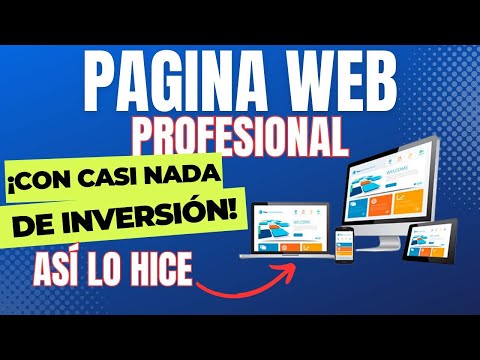 Cómo crear una página web profesional para tu negocio  ✅Segura, práctica y adaptativa