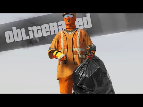 Battling Trash Bags In Glitch Theft Auto (PS5)