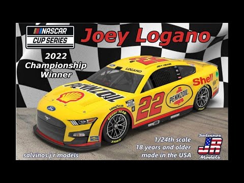 Whats In The Box | Joey Logano Pennzoil 22 Ford Mustang 2022 Champion