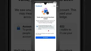 Your Account Has been Locked Problem Solved 🥰 Facebook Your Account Has been locked