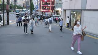 新宿Walk　4K60Fps　2021/05/23 JR新宿駅南口から新宿西口付近まで歩く