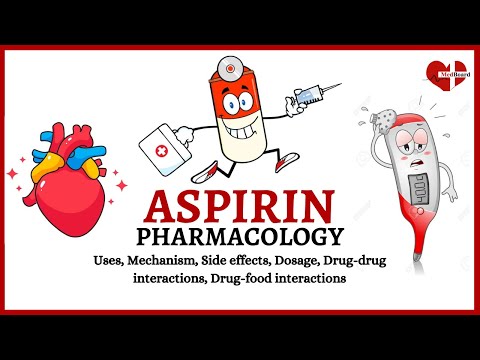 Aspirin Pharmacology: Mechanism, Dosage, Interactions, and Side effects Made Easy