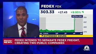 FedEx intends to separate FedEx Freight creating two public companies