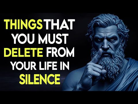 10 Things You Should Quietly Eliminate from Your Life – A Stoic Guide to Inner Peace and Growth