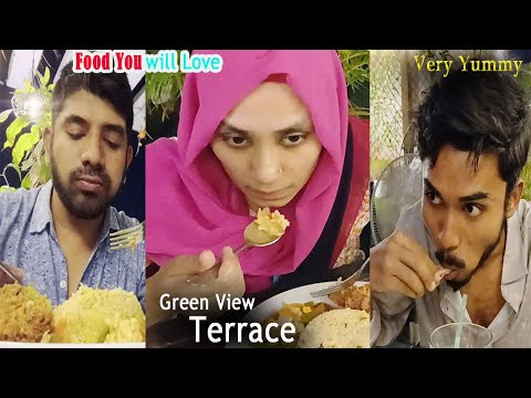 Food You will Love | Green View Terrace Roof Top Food Review | Bangladeshi Food Review | Dhaka