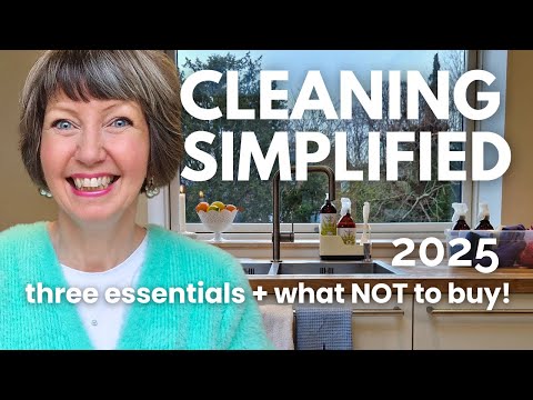 2025 Minimalist Cleaning: 3 Essentials and what I DON'T buy! Organizing Tips