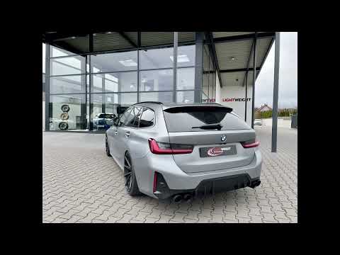 Soundcheck BMW G21 M340i by LIGHTWEIGHT Serie / LW ESD / HJS Downpipe