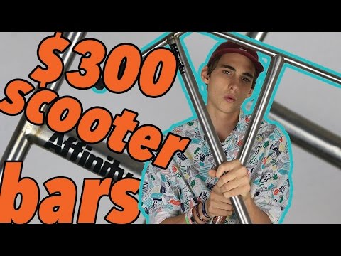 TITANIUM SCOOTER BARS! ARE THEY WORTH IT?