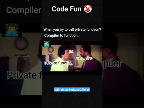 Coding fun 🤡 #short #fun #2024 @EngineeringEasyOfficial