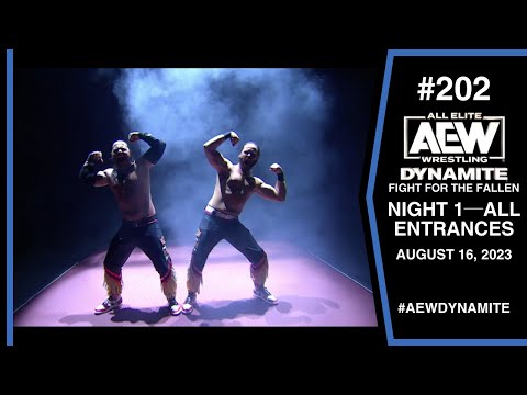 ALL ENTRANCES ─ AEW Dynamite: Fight For The Fallen─Night 1, August 16, 2023